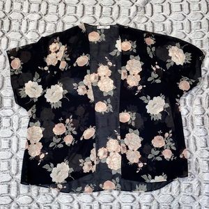 Floral cardigan